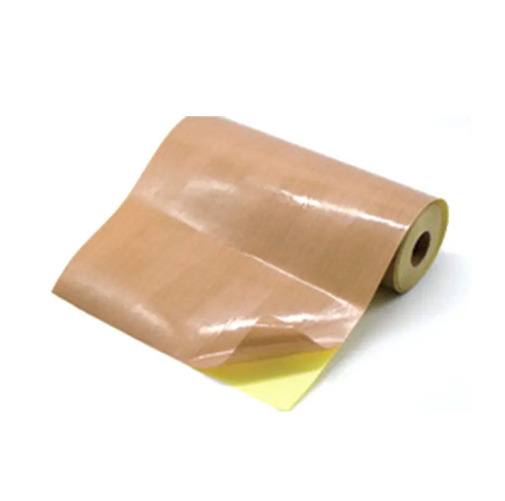 Why can PTFE fabric maintain its structure at high temperatures?
